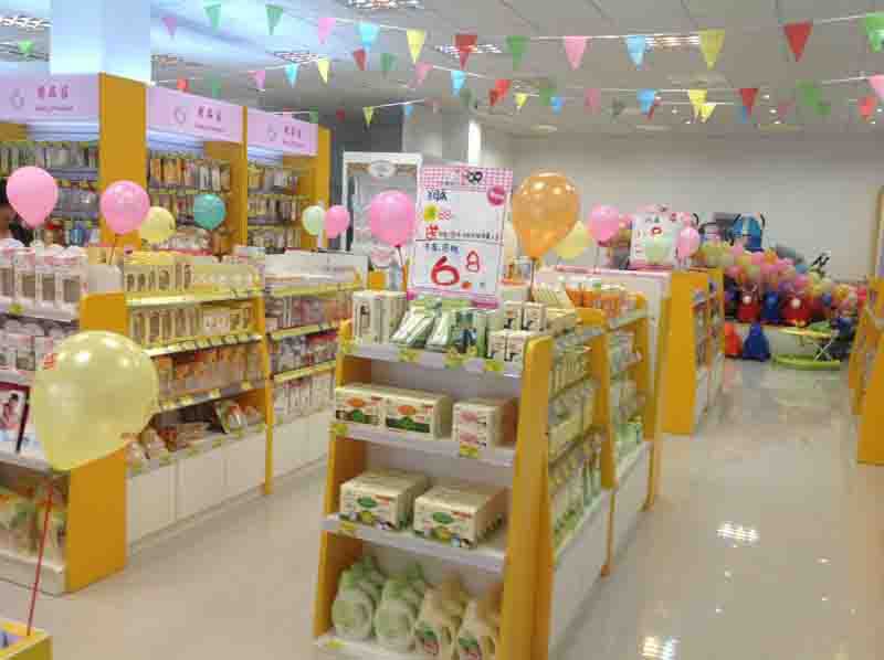 成都嬰幼兒用品店展示柜臺 工廠量身定制，打造品牌專屬形象